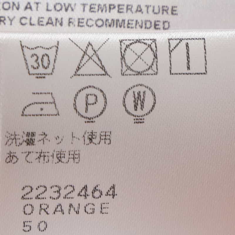 KETROY KETROY＜ケトロイ＞バーニーズ　ニューヨーク限定コットンピケ素材ハーフスリーブ カットソー ORANGE