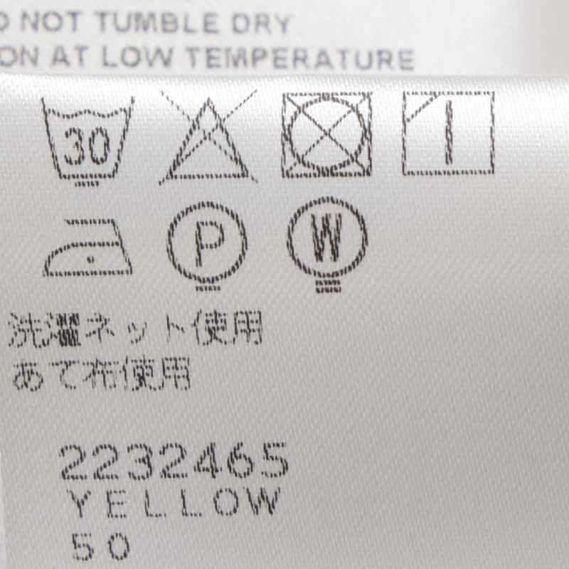 KETROY KETROY＜ケトロイ＞バーニーズ　ニューヨーク限定コットンピケ素材ポロシャツ YELLOW