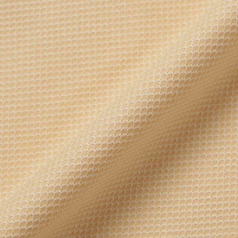 KETROY KETROY＜ケトロイ＞バーニーズ　ニューヨーク限定コットンピケ素材ポロシャツ YELLOW