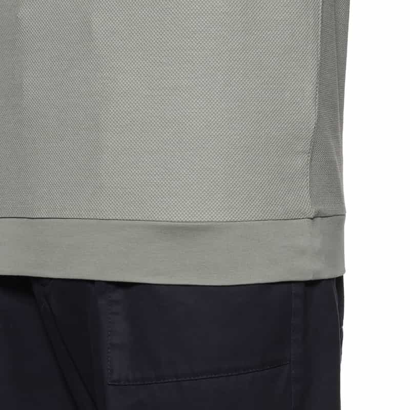 KETROY KETROY＜ケトロイ＞バーニーズ　ニューヨーク限定コットンピケ素材ポロシャツ GRAY