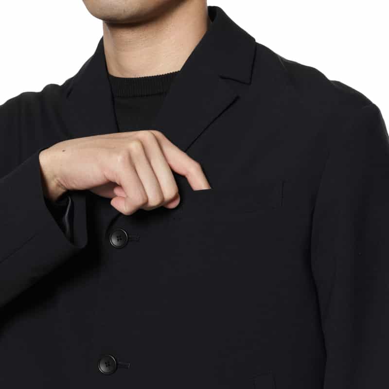 BARNEYS NEW YORK セットアップ 3ボタン テーラードジャケット NAVY