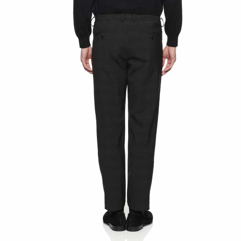 BARNEYS NEW YORK セットアップ クロップド イージーパンツ DARK GRAY