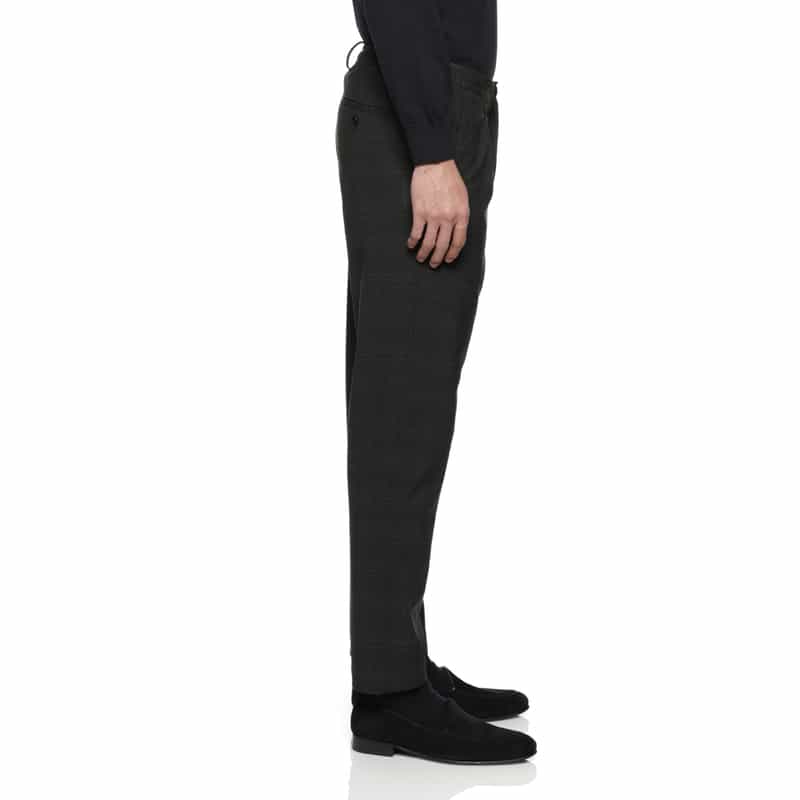 BARNEYS NEW YORK セットアップ クロップド イージーパンツ DARK GRAY