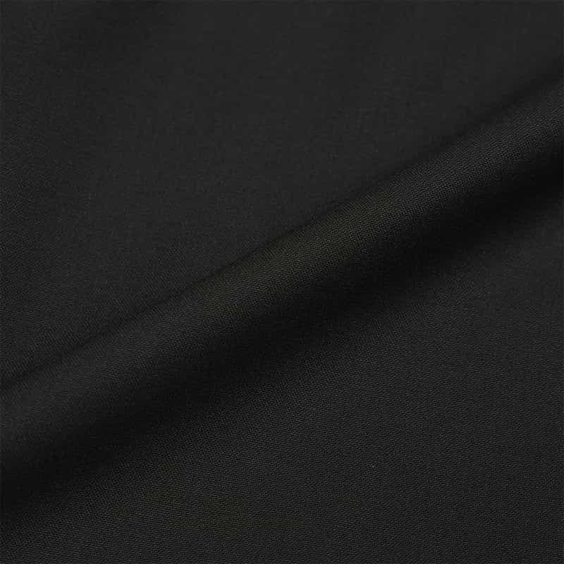 BARNEYS NEW YORK ストレッチ ジップアップシャツ BLACK