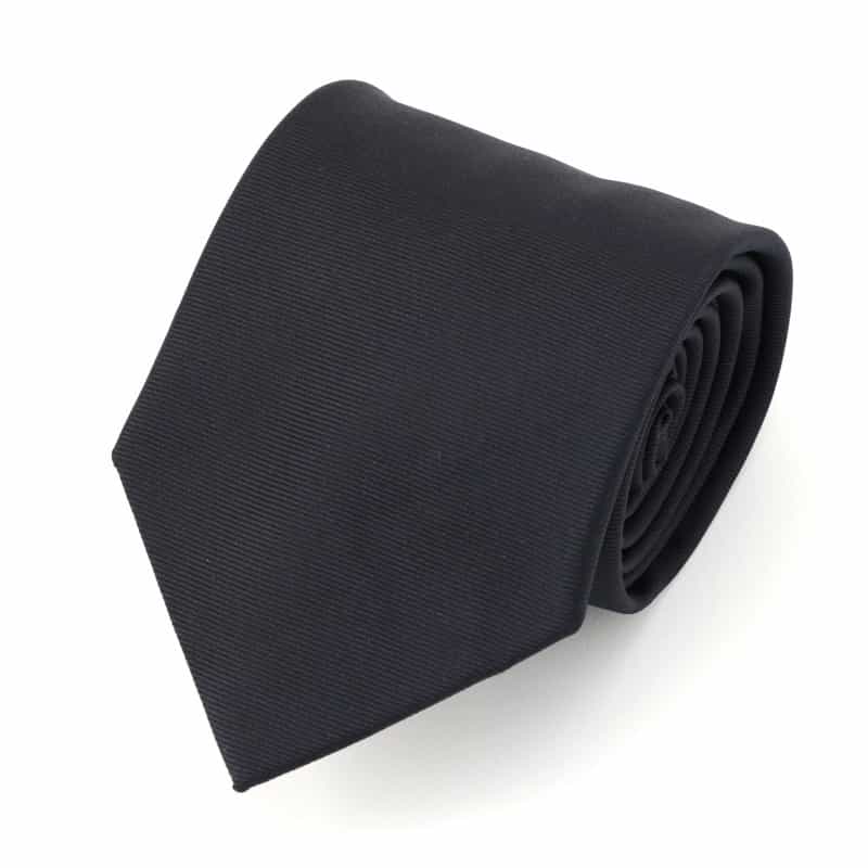 STEFANO BIGI ソリッドタイ NAVY