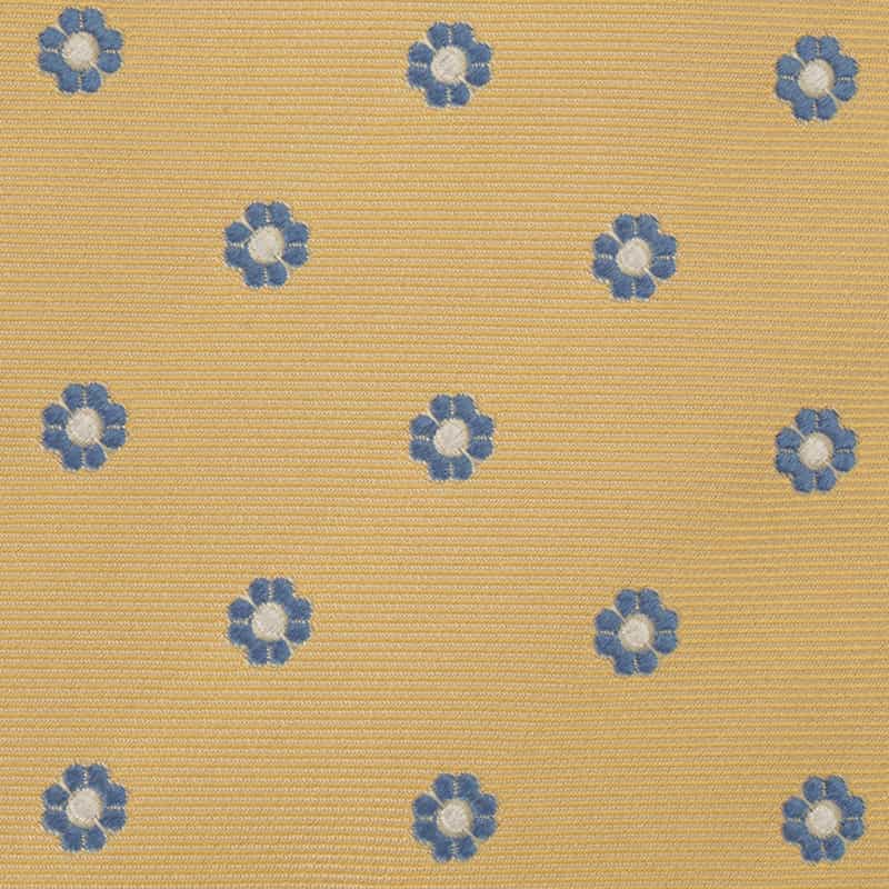 STEFANO BIGI 小紋柄タイ YELLOW