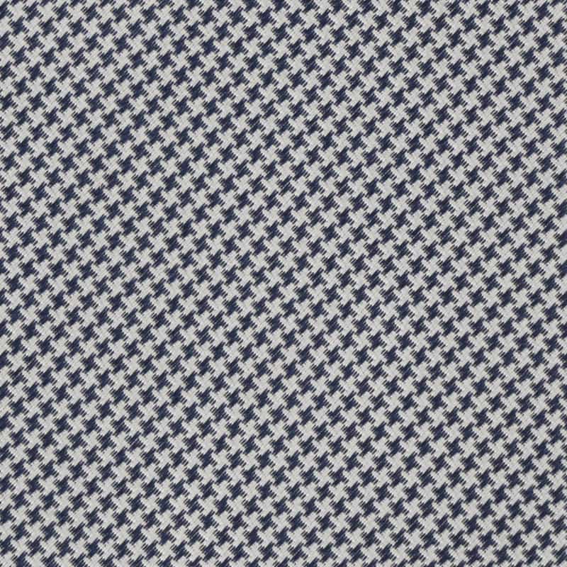 STEFANO BIGI 千鳥格子柄タイ NAVY