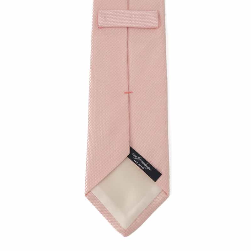 STEFANO BIGI 千鳥格子柄タイ PINK