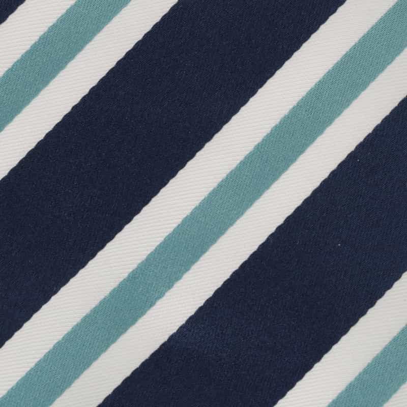 STEFANO BIGI ストライプ柄タイ NAVY