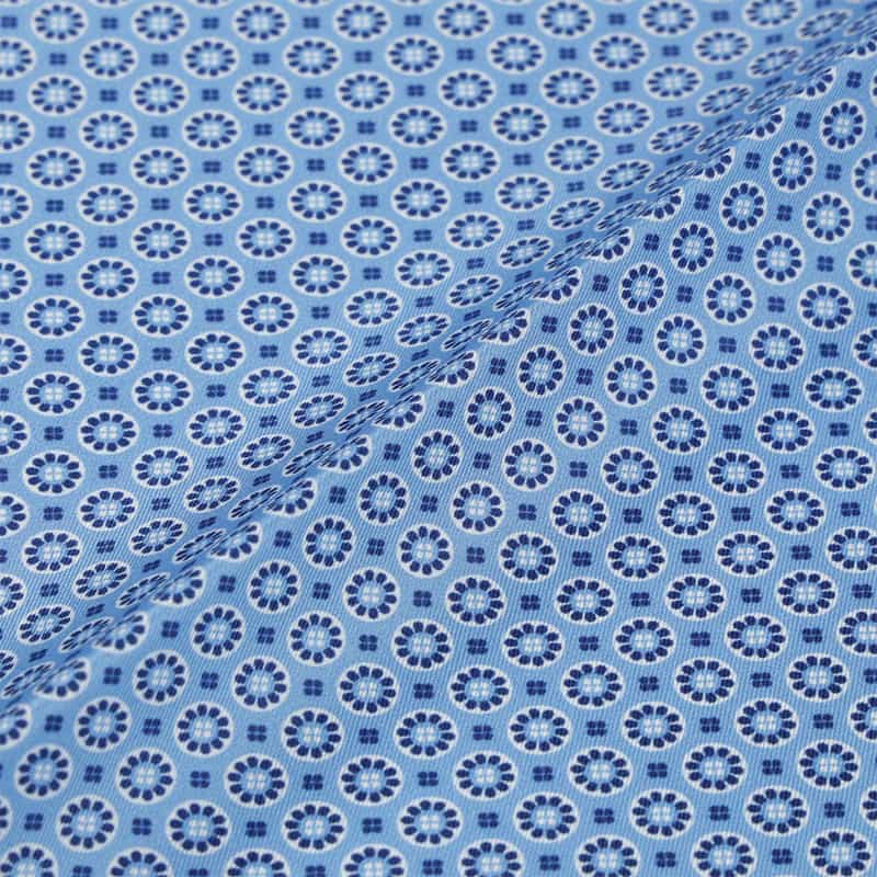 STEFANO BIGI ポケットチーフ LIGHT BLUE