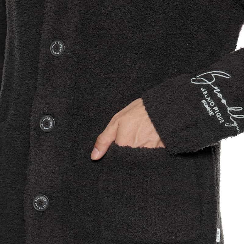 GELATO PIQUE HOMME GELATO PIQUE HOMME＜ジェラート ピケ オム＞バーニーズ　ニューヨーク限定ルームウェア （カーディガン） GRAY