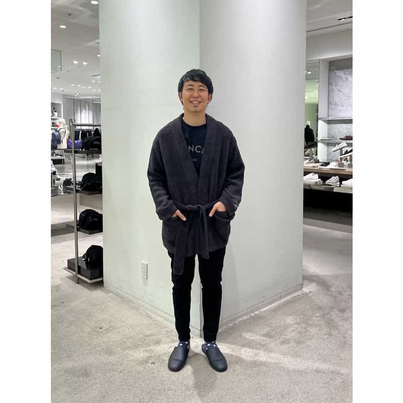 GELATO PIQUE HOMME GELATO PIQUE HOMME＜ジェラート ピケ オム＞バーニーズ　ニューヨーク限定ルームウェア （ガウン） GRAY
