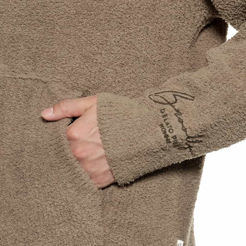 GELATO PIQUE HOMME GELATO PIQUE HOMME＜ジェラート ピケ オム＞バーニーズ　ニューヨーク限定ルームウェア （フーディ） BEIGE