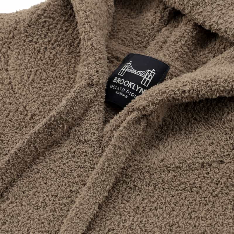 GELATO PIQUE HOMME GELATO PIQUE HOMME＜ジェラート ピケ オム＞バーニーズ　ニューヨーク限定ルームウェア （フーディ） BEIGE