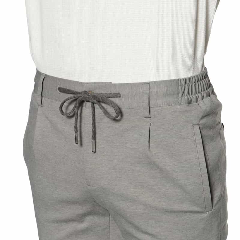 BERNARDO GIUSTI バーニーズ　ニューヨーク限定 ジャージー イージーパンツ LIGHT GRAY