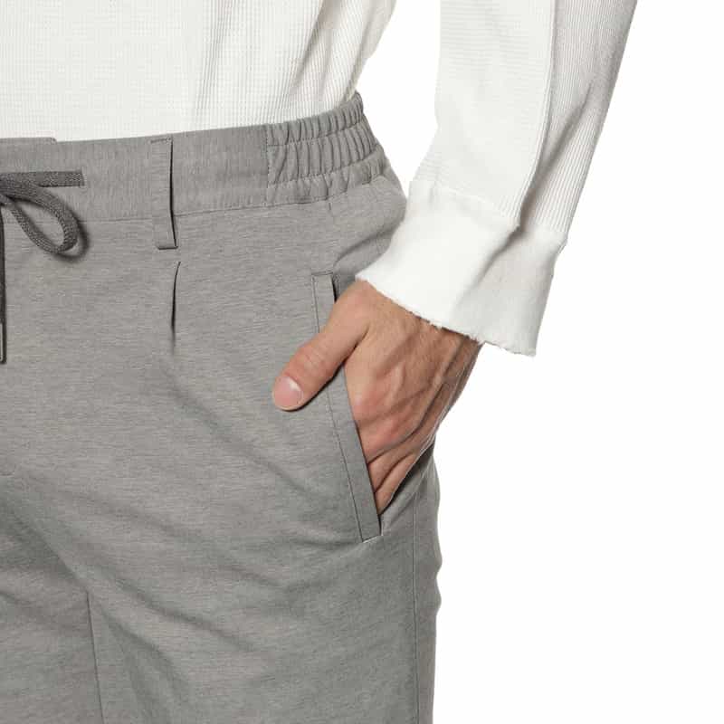 BERNARDO GIUSTI バーニーズ　ニューヨーク限定 ジャージー イージーパンツ LIGHT GRAY