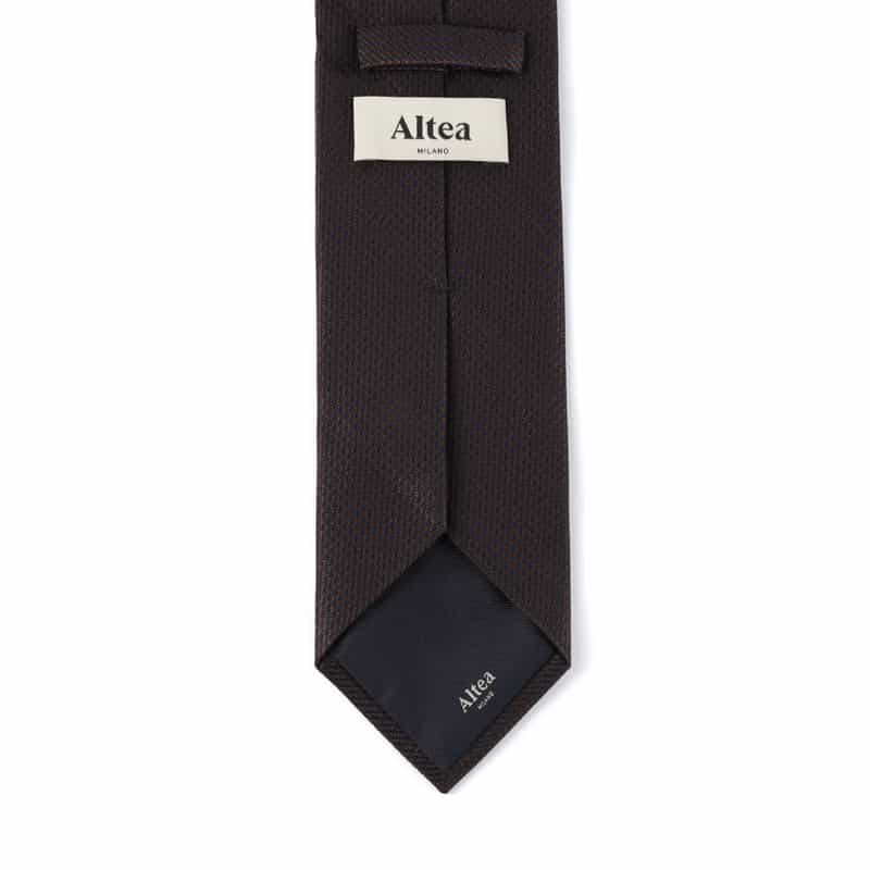 ALTEA ジャカードタイ NAVY