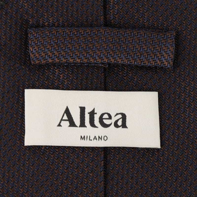 ALTEA ジャカードタイ NAVY