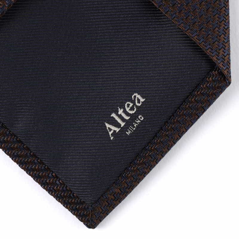 ALTEA ジャカードタイ NAVY