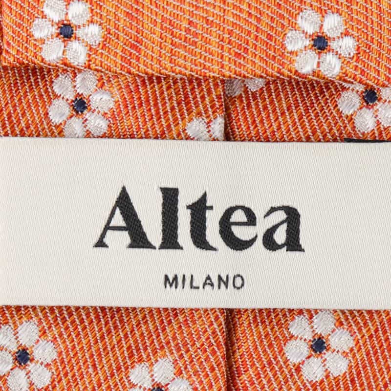 ALTEA 小花柄タイ ORANGE