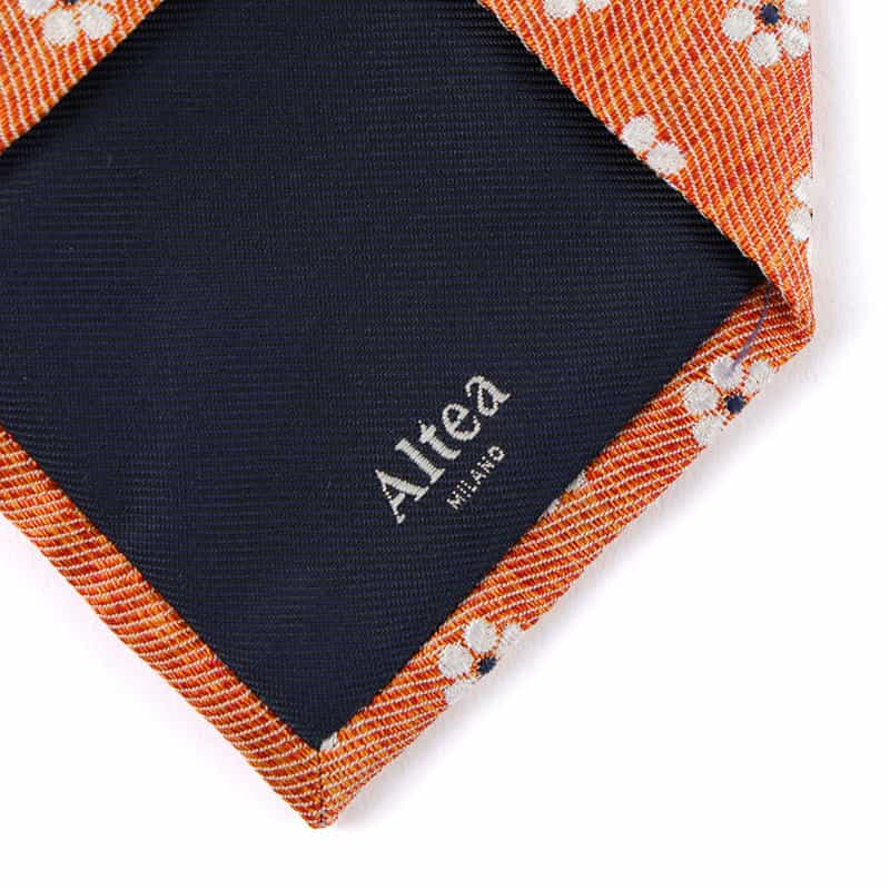 ALTEA 小花柄タイ ORANGE