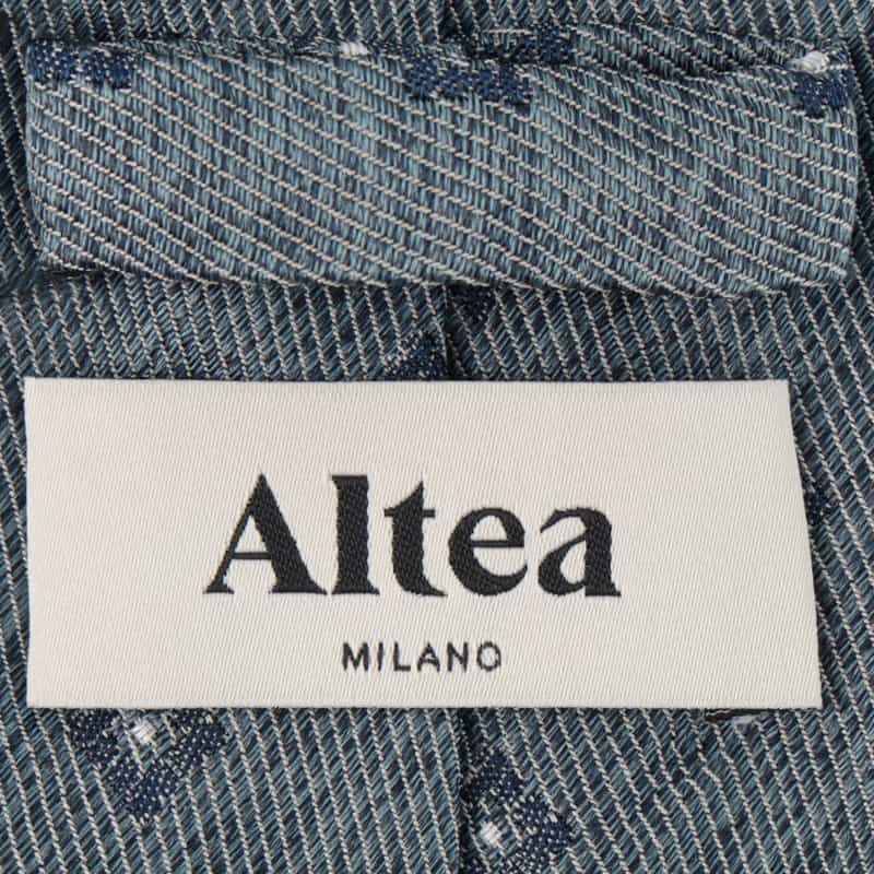 ALTEA 小花柄タイ NAVY