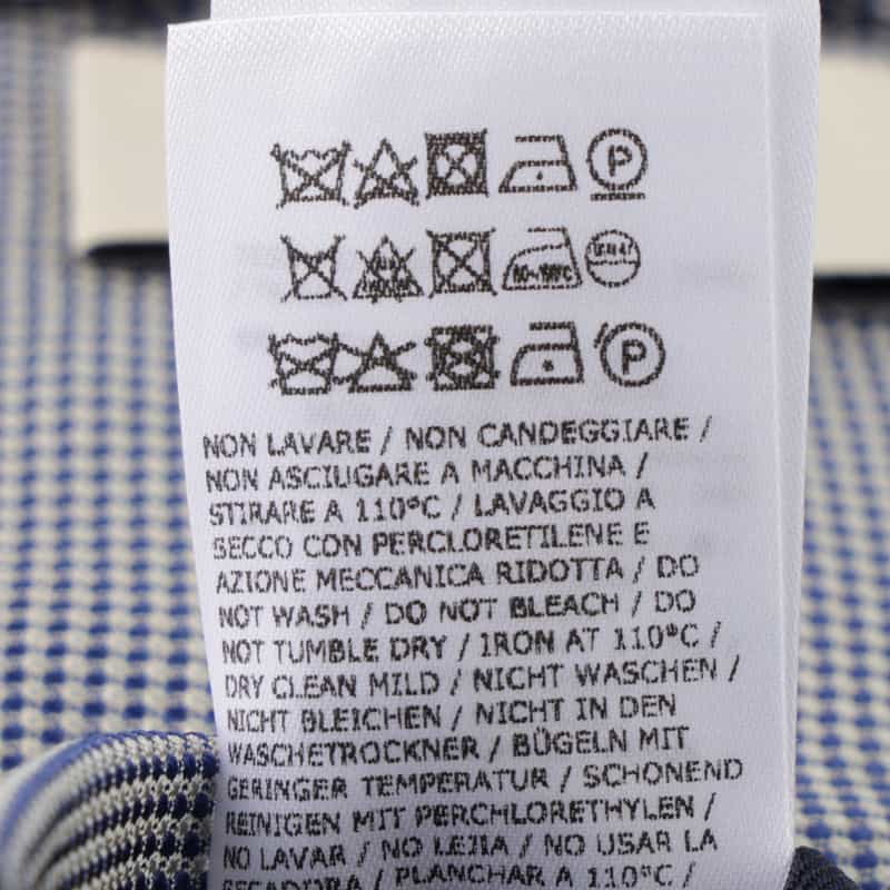 ALTEA マイクロジャカード柄タイ NAVY