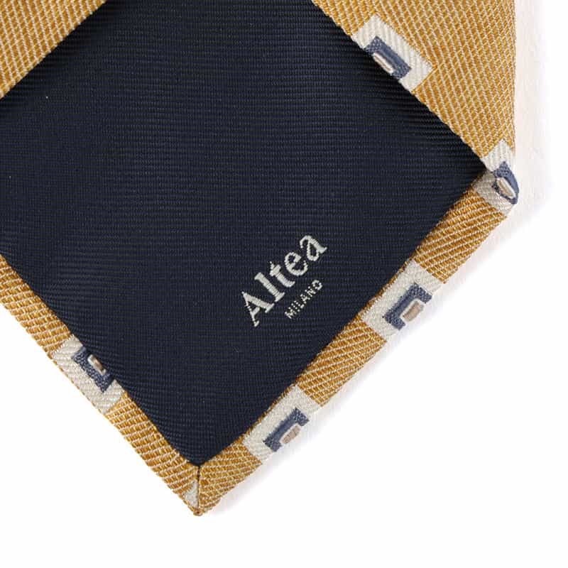 ALTEA 小紋柄タイ YELLOW