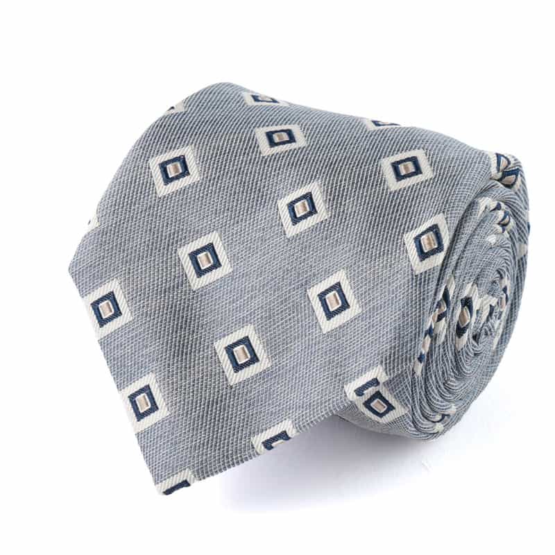 ALTEA 小紋柄タイ BLUE