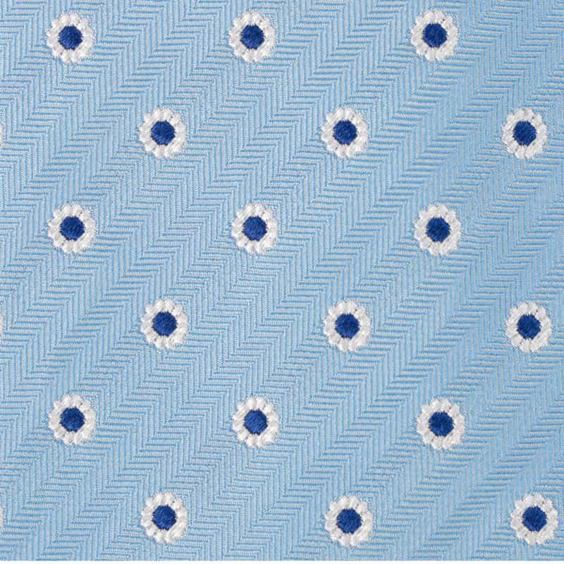 ALTEA 小花柄タイ LT BLUE