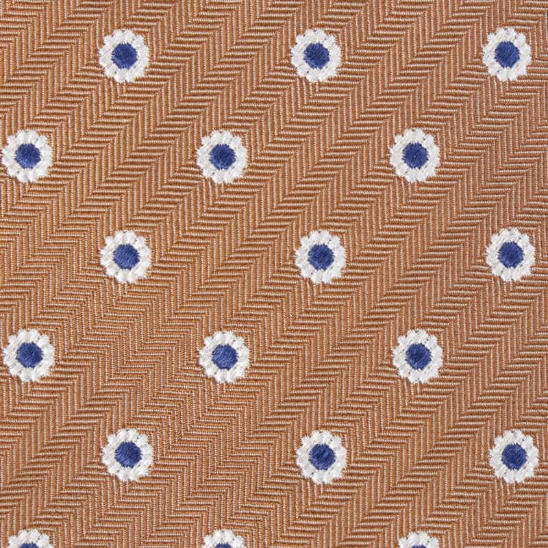 ALTEA 小花柄タイ BROWN