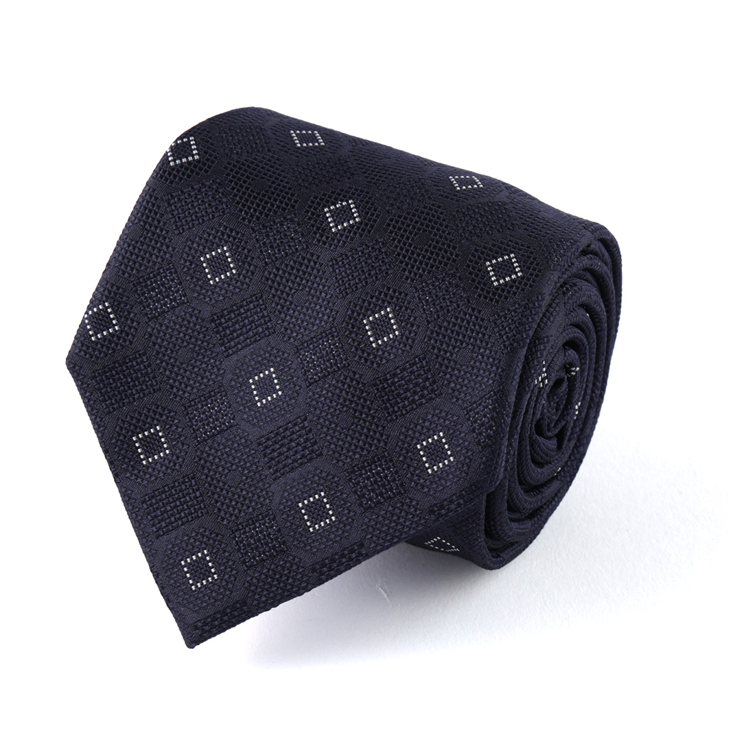 スクエア柄タイ