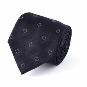 スクエア柄タイ