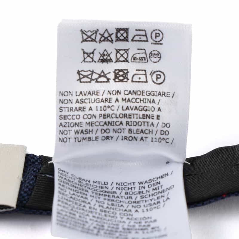 ALTEA ドット柄ボウタイ NAVY