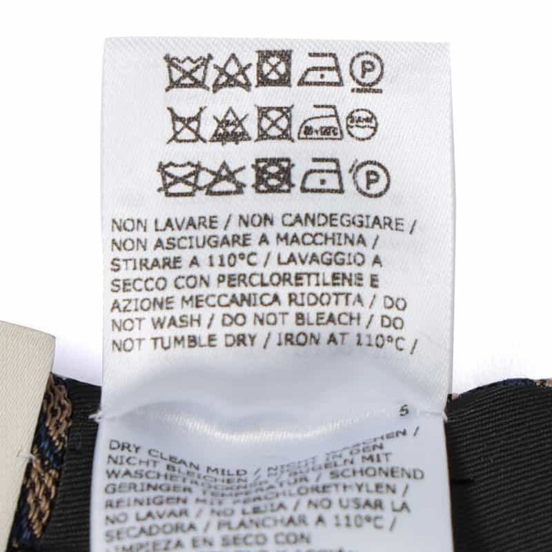 ALTEA 千鳥格子柄ボウタイ BROWN