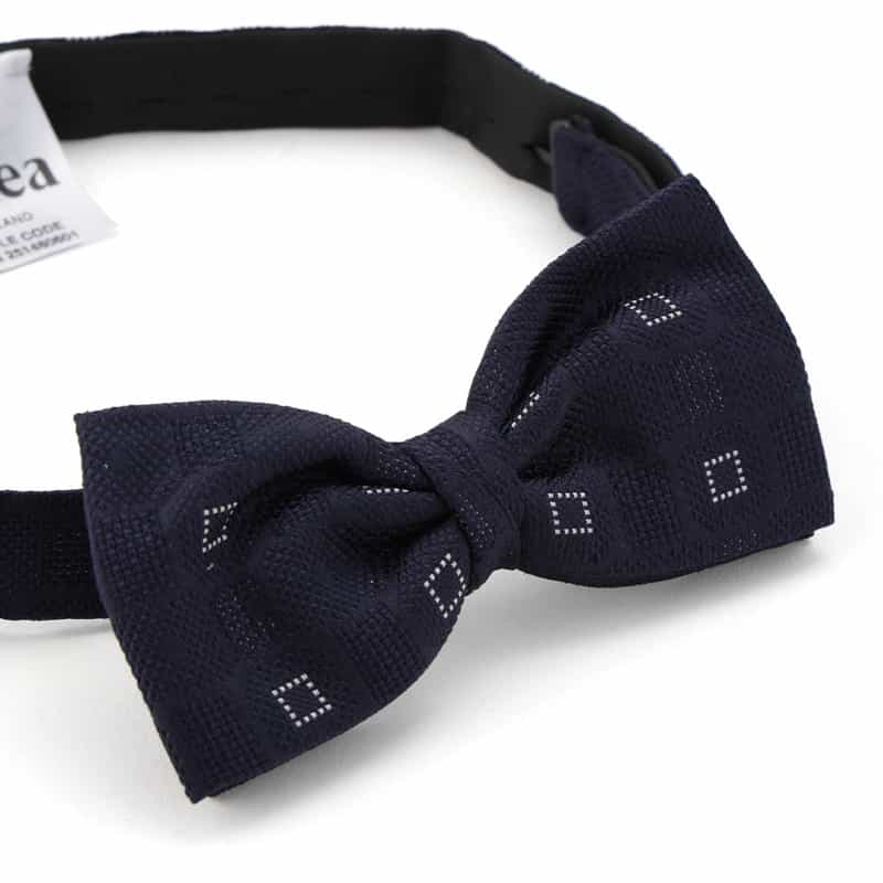 ALTEA 小紋柄ボウタイ NAVY