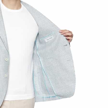 レーヨン×コットン×リネンニットジャケット（2172030）｜BARNEYS