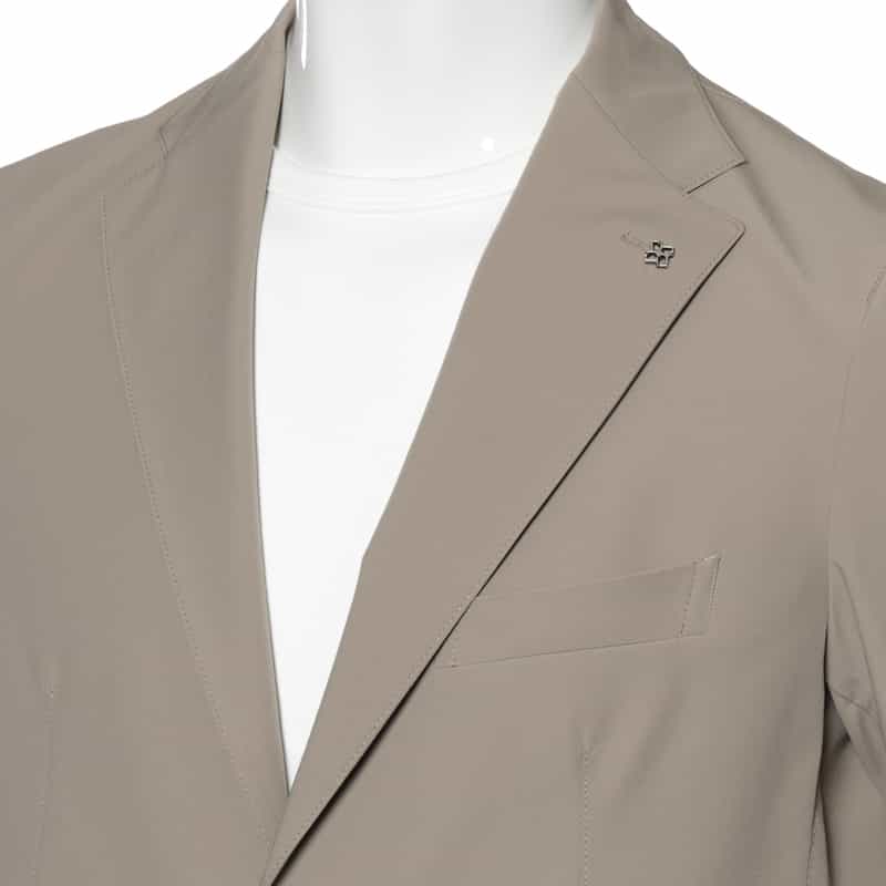 TAGLIATORE ストレッチ素材ジャケット "G-DAKAR" BEIGE