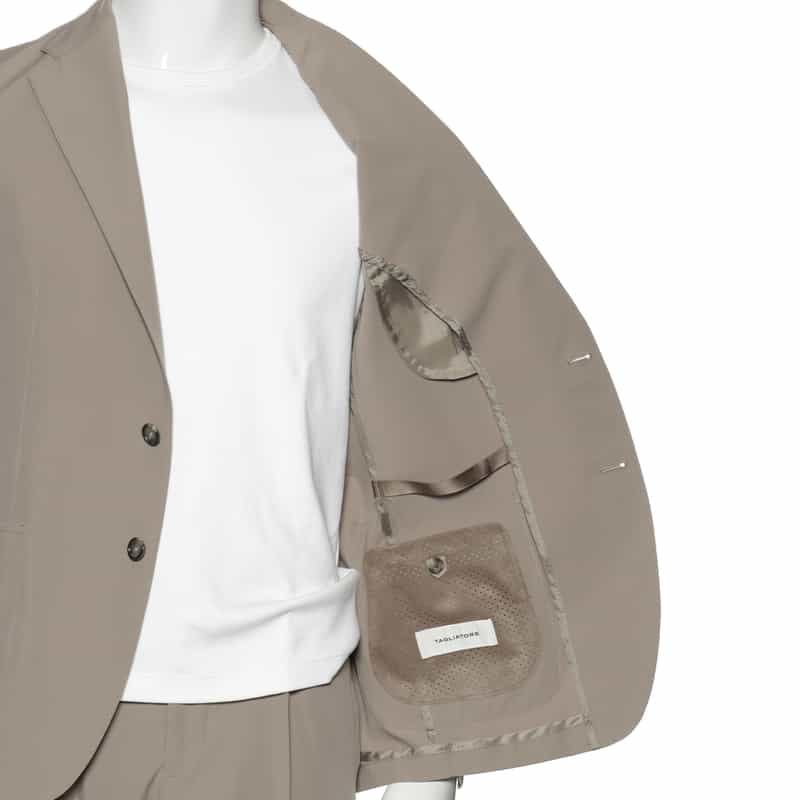 TAGLIATORE ストレッチ素材ジャケット "G-DAKAR" BEIGE