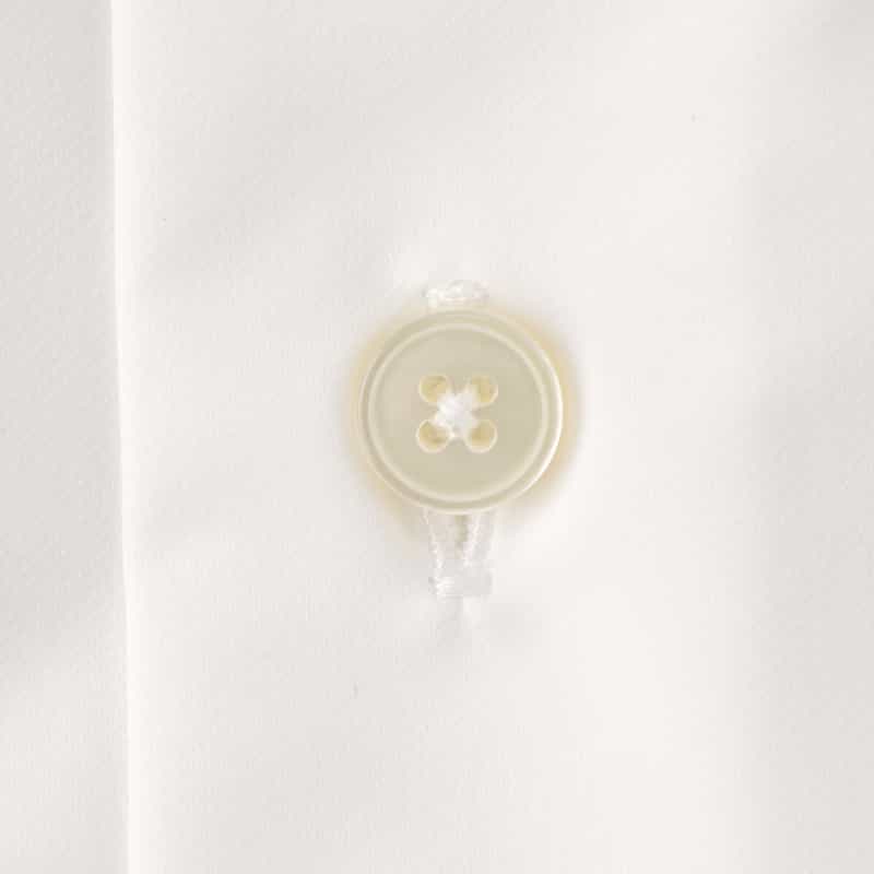 XACUS XACUS＜ザッカス＞ソリッドストレッチシャツ WHITE