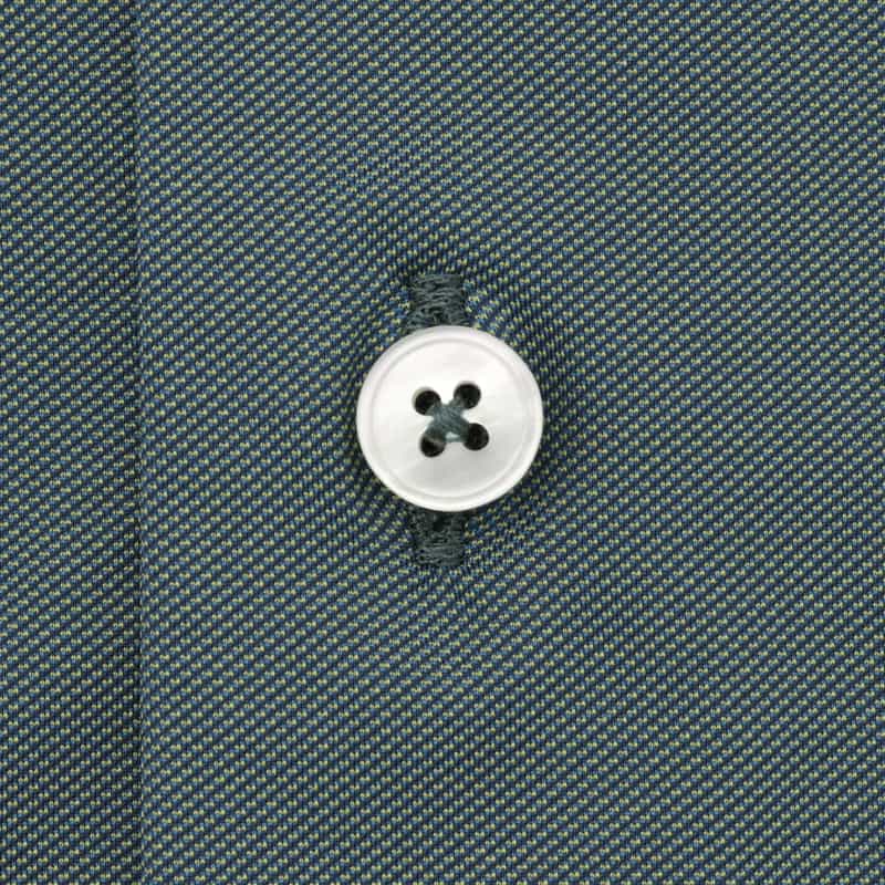 XACUS XACUS＜ザッカス＞ソリッドストレッチシャツ BLUE