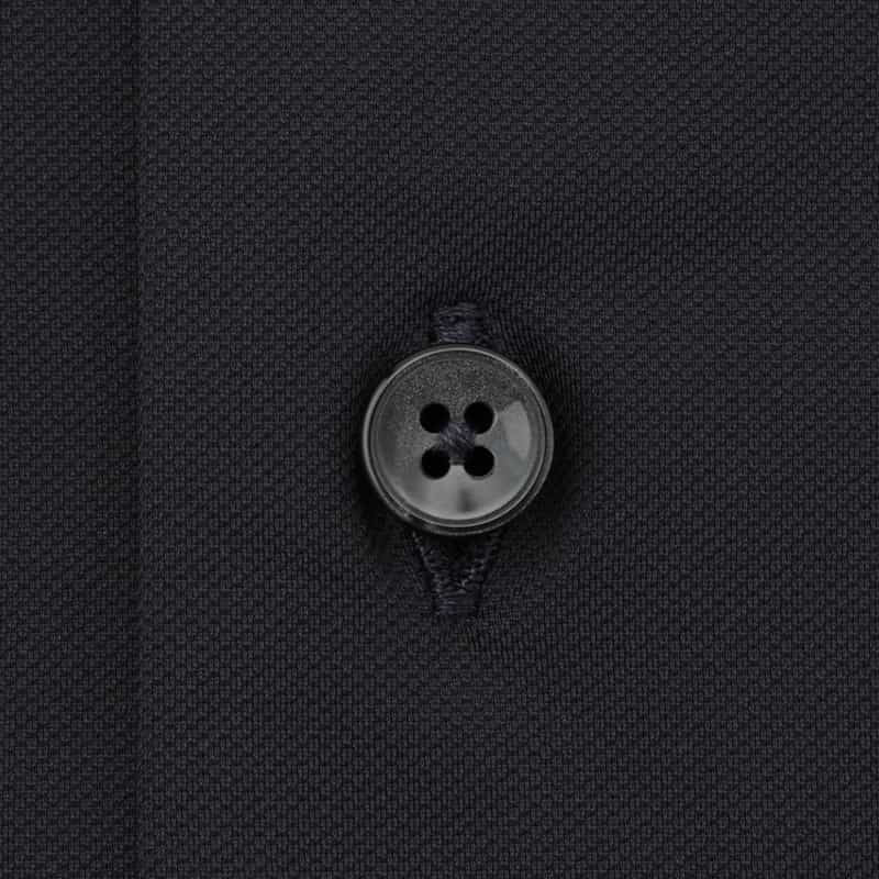 XACUS XACUS＜ザッカス＞ソリッドストレッチシャツ NAVY