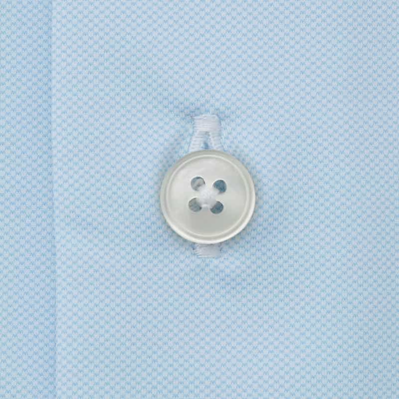 XACUS XACUS＜ザッカス＞ソリッドストレッチシャツ LIGHT BLUE