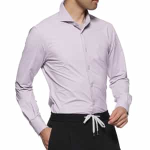 XACUS<ザッカス>ソリッドストレッチシャツ