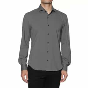 XACUS<ザッカス>ソリッドストレッチシャツ