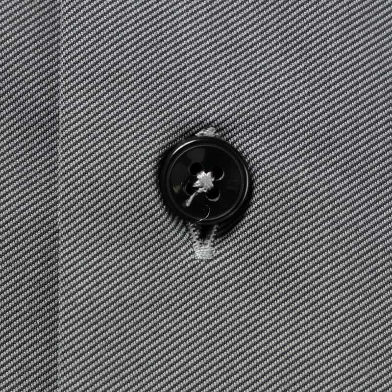 XACUS XACUS＜ザッカス＞ソリッドストレッチシャツ GRAY