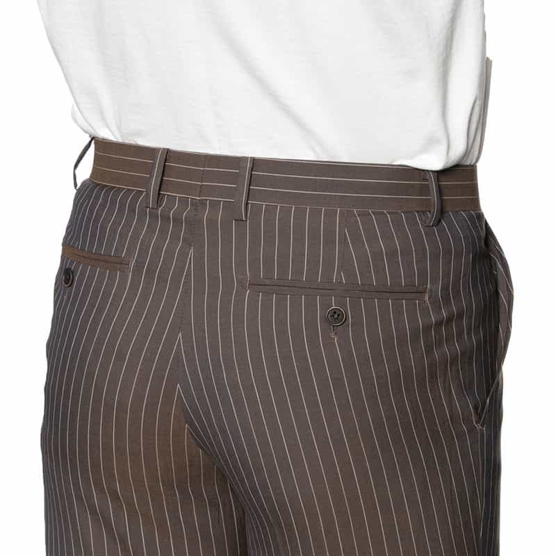 BARNEYS NEW YORK セットアップ パンツ BROWN