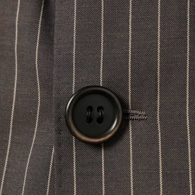 BARNEYS NEW YORK セットアップ ダブルブレステッドジャケット BROWN