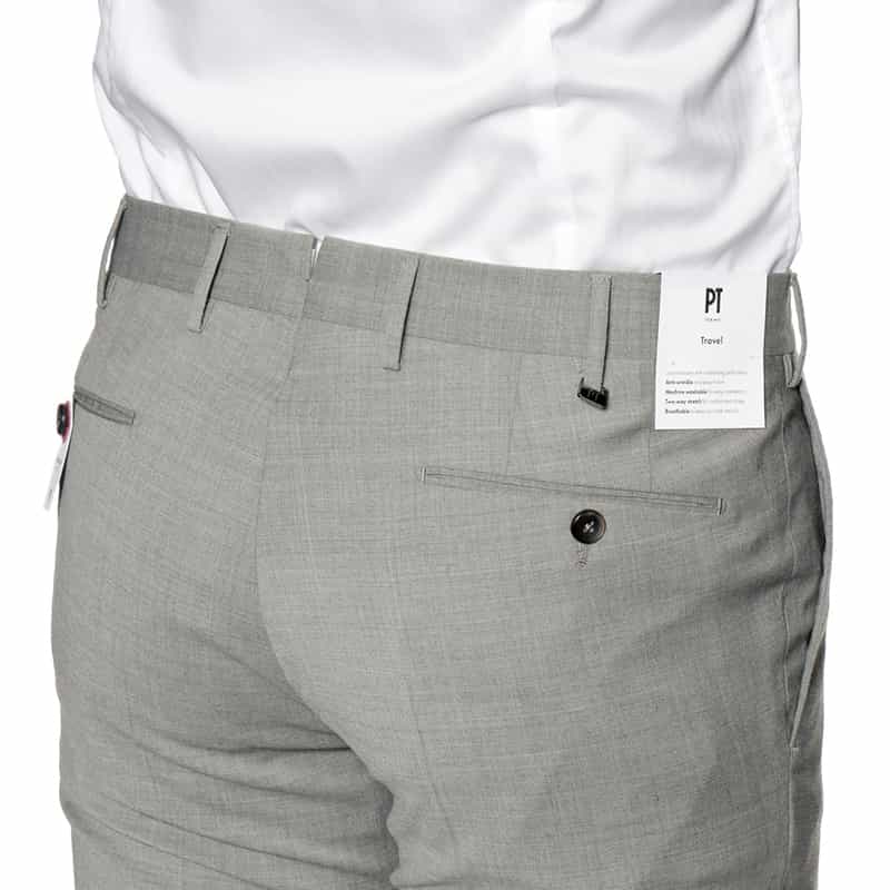 PT TORINO ストレッチスリムパンツ "SUPER SLIM" LT GRAY