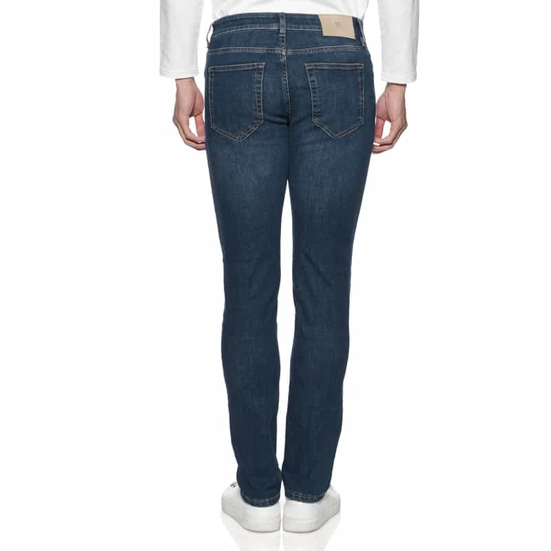 PT TORINO DENIM ストレッチブルーウォッシュデニムパンツ "SWING" NAVY